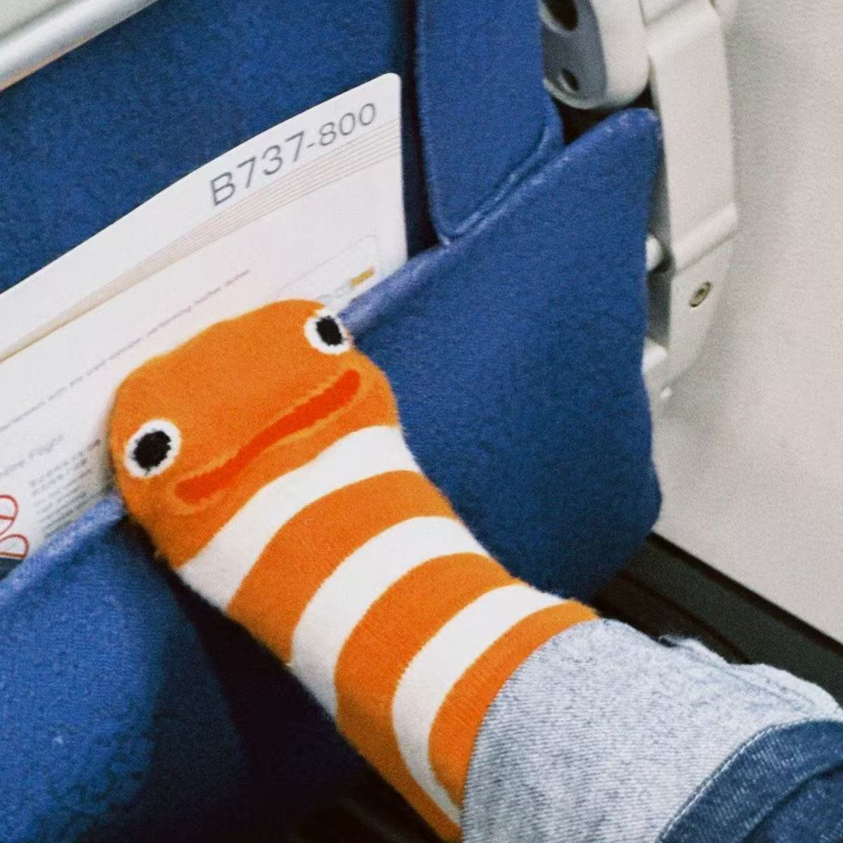 𧦠Official Store β Clownfish Socks | Soft, Comfy & Full of Fun