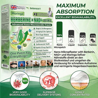 𝐎𝐟𝐟𝐢𝐜𝐢𝐚𝐥 𝐒𝐭𝐨𝐫𝐞 | 🧑‍⚕️🩺 Solaroza® 𝐌𝐨𝐫𝐢𝐧𝐠𝐚 · 𝐁𝐞𝐫𝐛𝐞𝐫𝐢𝐧𝐞 × 𝐍𝐀𝐃+ 𝟏𝟎-𝐢𝐧-𝟏 𝐀𝐝𝐯𝐚𝐧𝐜𝐞𝐝 𝐍𝐚𝐧𝐨 𝐌𝐢𝐜𝐫𝐨𝐧𝐞𝐞𝐝𝐥𝐞 𝐏𝐚𝐭𝐜𝐡 — 𝐎𝐧𝐜𝐞 𝐃𝐚𝐢𝐥𝐲, 𝐕𝐢𝐬𝐢𝐛𝐥𝐞 𝐑𝐞𝐬𝐮𝐥𝐭𝐬 𝐢𝐧 𝟕 𝐃𝐚𝐲𝐬